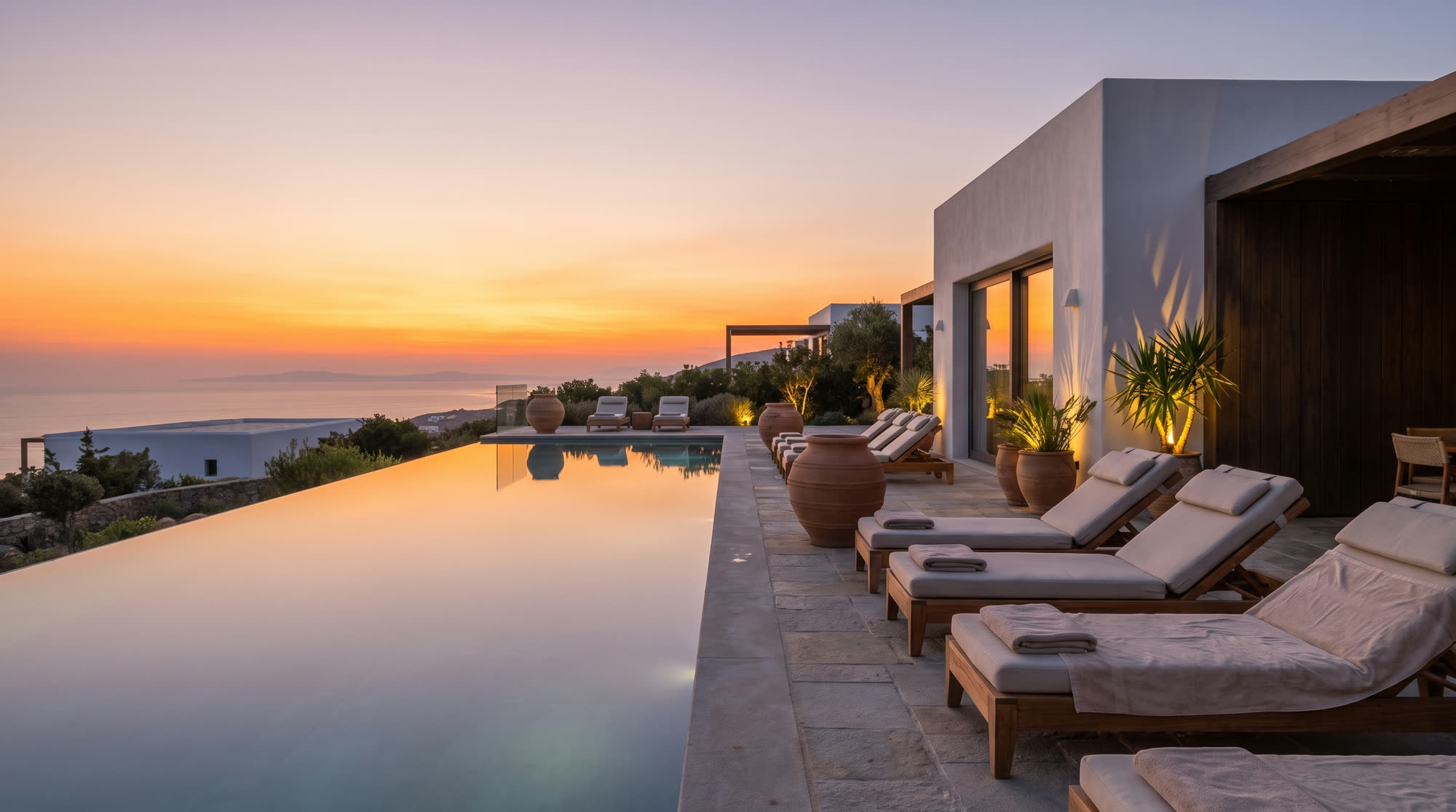 Terrasse und Pool
